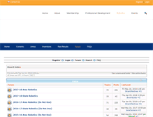 Tablet Screenshot of forum.tcea.org